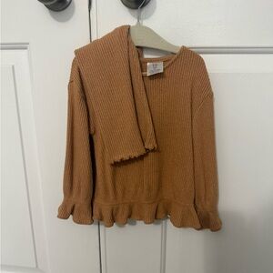 GAP Kids Tan Ruffle Hem Set